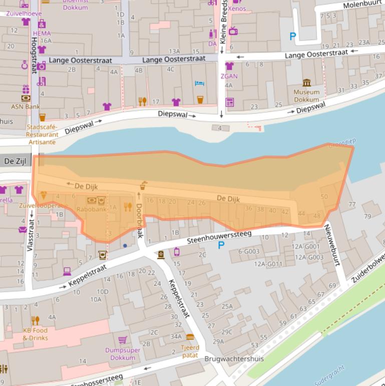 Kaart van postcodegebied 9101MN.