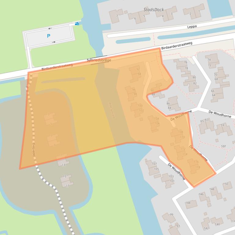 Kaart van postcodegebied 9101NP.