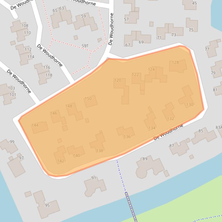 Kaart van postcodegebied 9101NR.