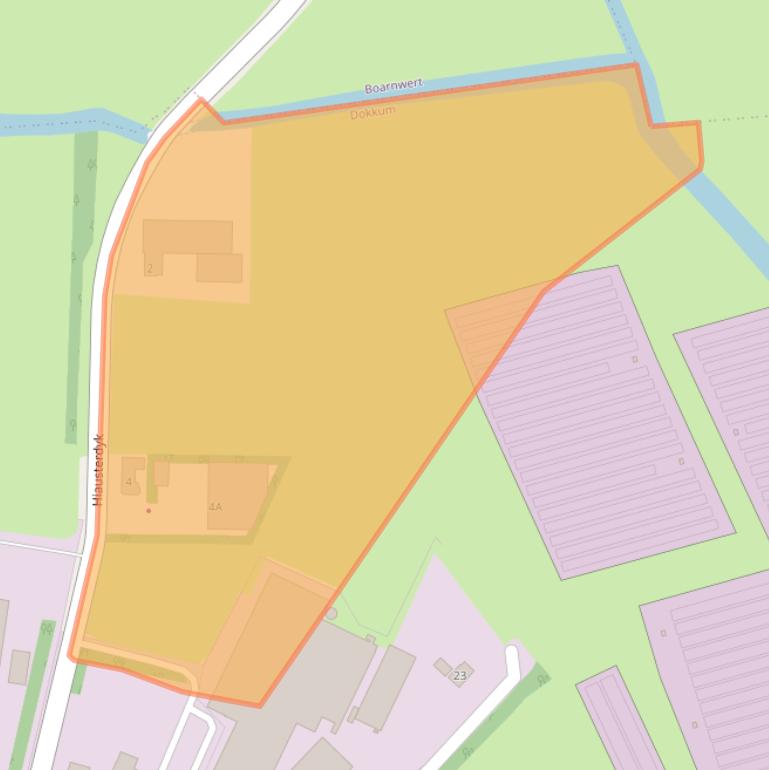 Kaart van postcodegebied 9101PG.