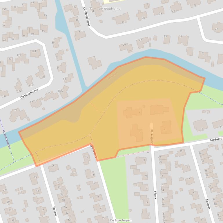 Kaart van postcodegebied 9101SK.