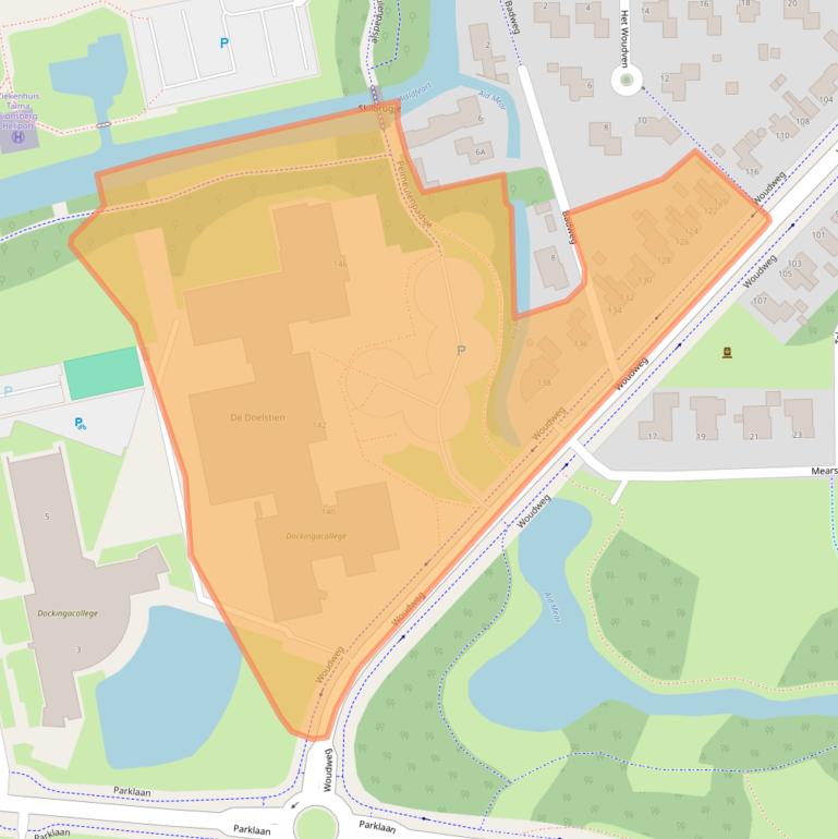 Kaart van postcodegebied 9101VP.