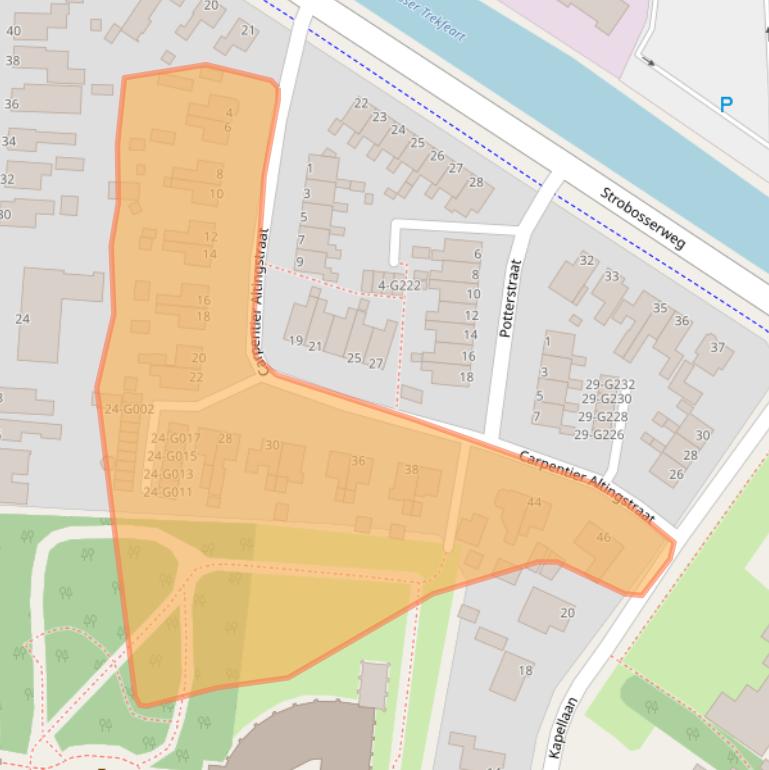 Kaart van postcodegebied 9101VX.