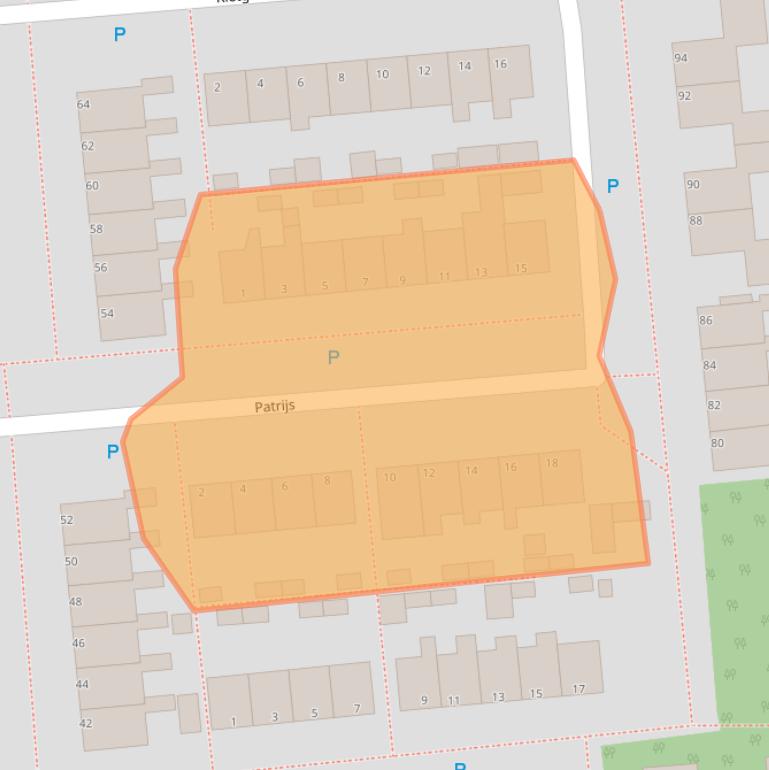 Kaart van postcodegebied 9101XK.