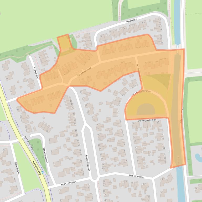 Kaart van postcodegebied 9102DM.