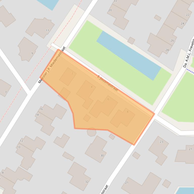 Kaart van postcodegebied 9103NH.