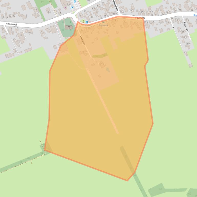 Kaart van postcodegebied 9104BW.