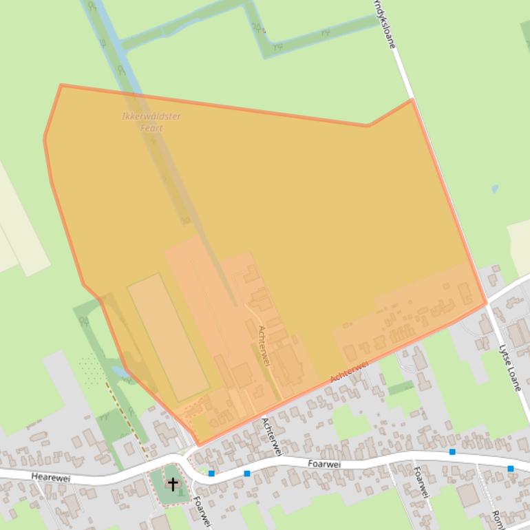 Kaart van postcodegebied 9104CP.