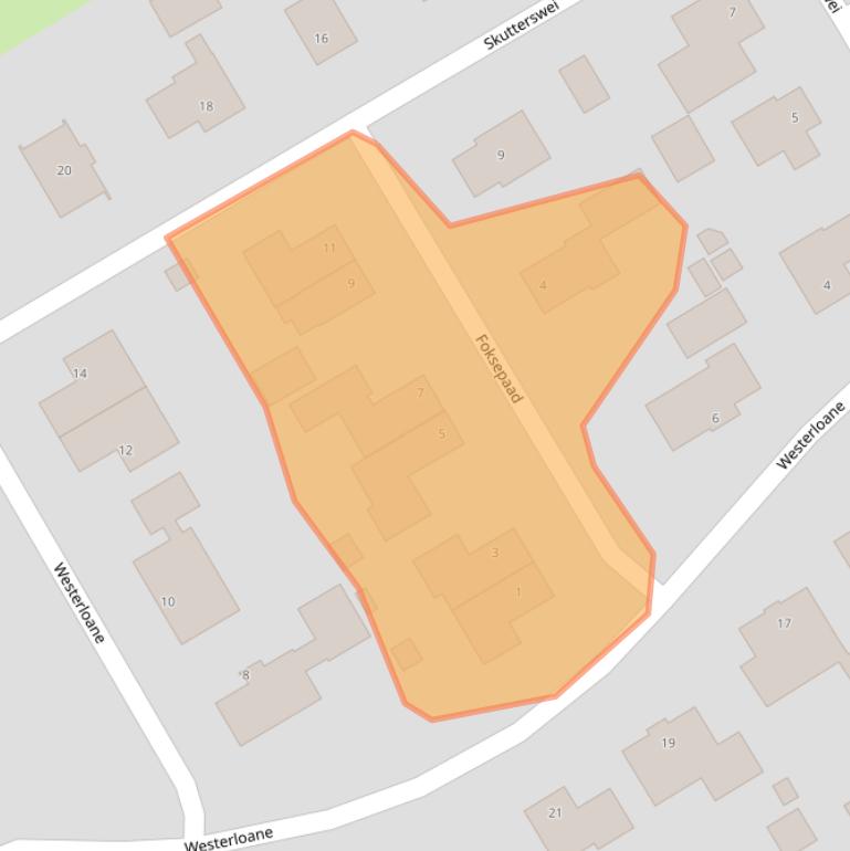 Kaart van postcodegebied 9108LB.