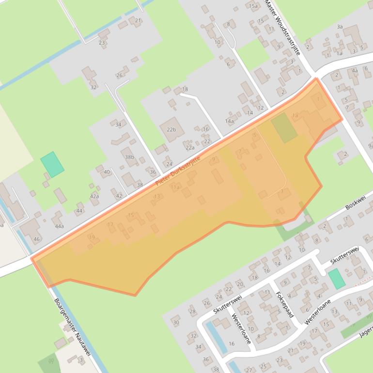 Kaart van postcodegebied 9108MK.