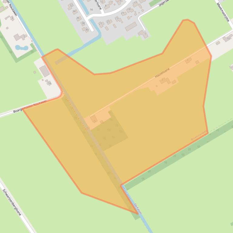 Kaart van postcodegebied 9108MZ.