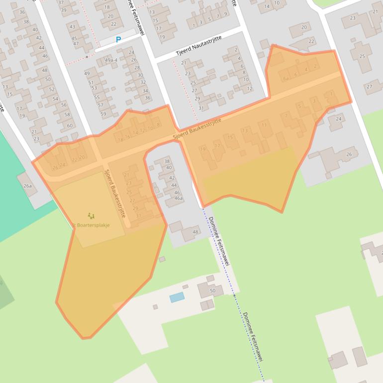 Kaart van postcodegebied 9108ND.