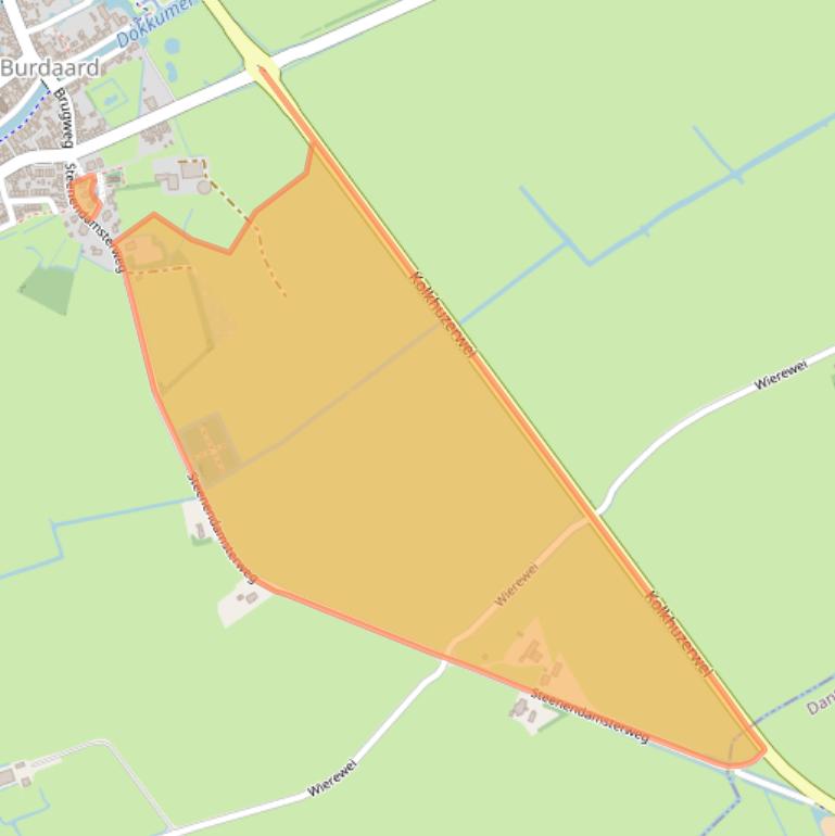 Kaart van postcodegebied 9112HR.