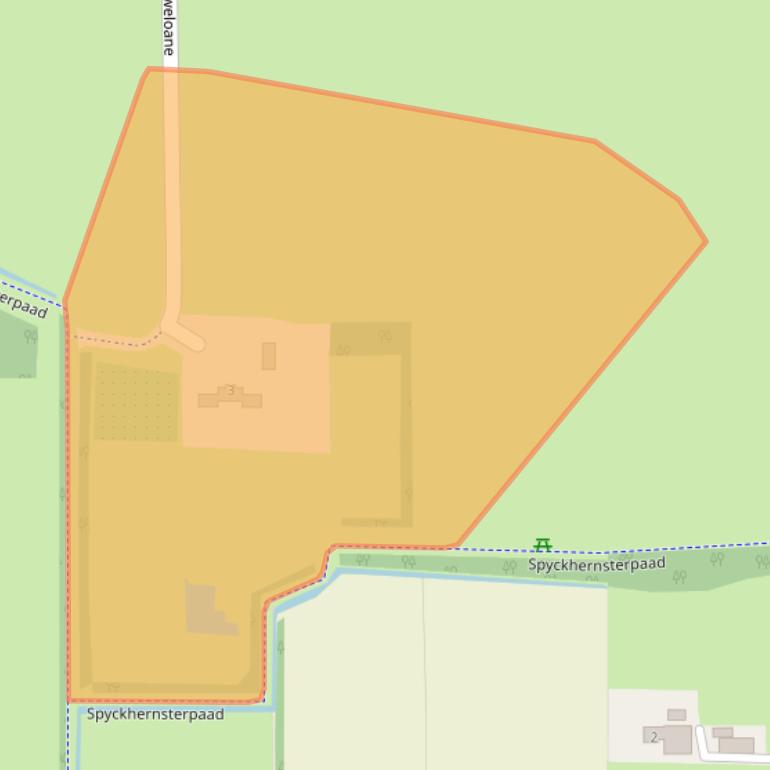 Kaart van postcodegebied 9113PN.