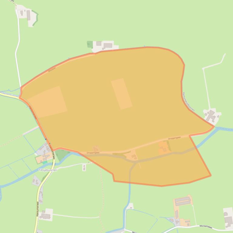 Kaart van postcodegebied 9121CC.