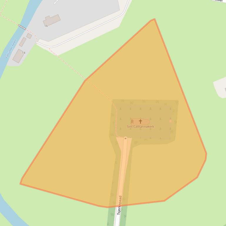 Kaart van postcodegebied 9121CK.