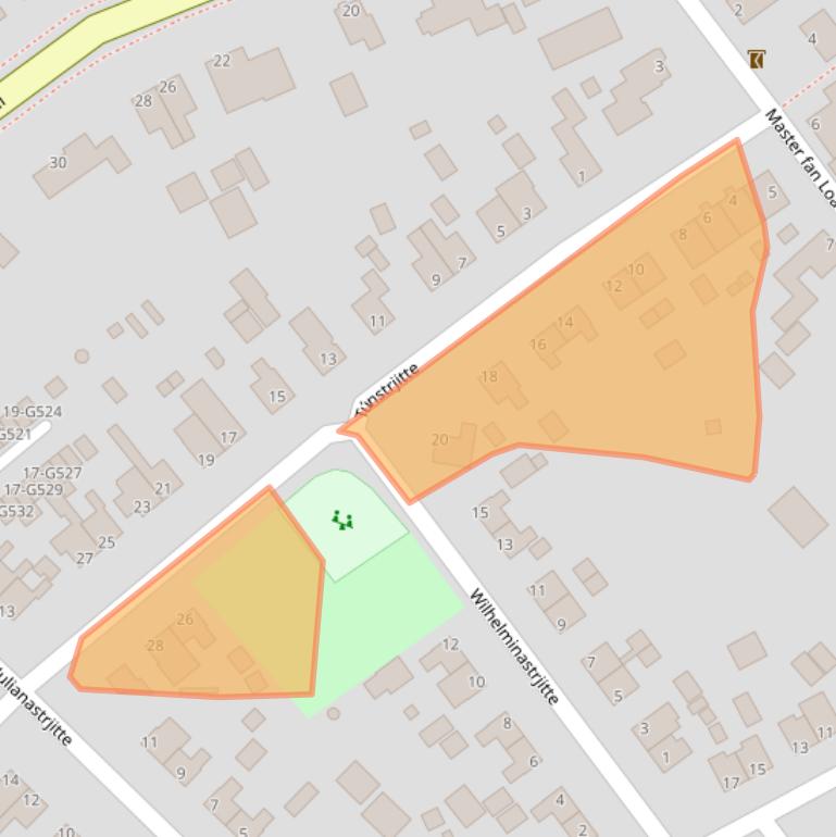 Kaart van postcodegebied 9123JH.