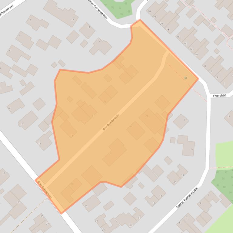 Kaart van postcodegebied 9131KR.