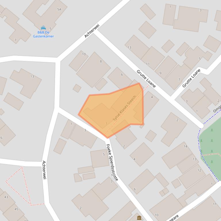 Kaart van postcodegebied 9131KZ.