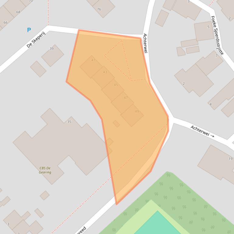 Kaart van postcodegebied 9131LG.