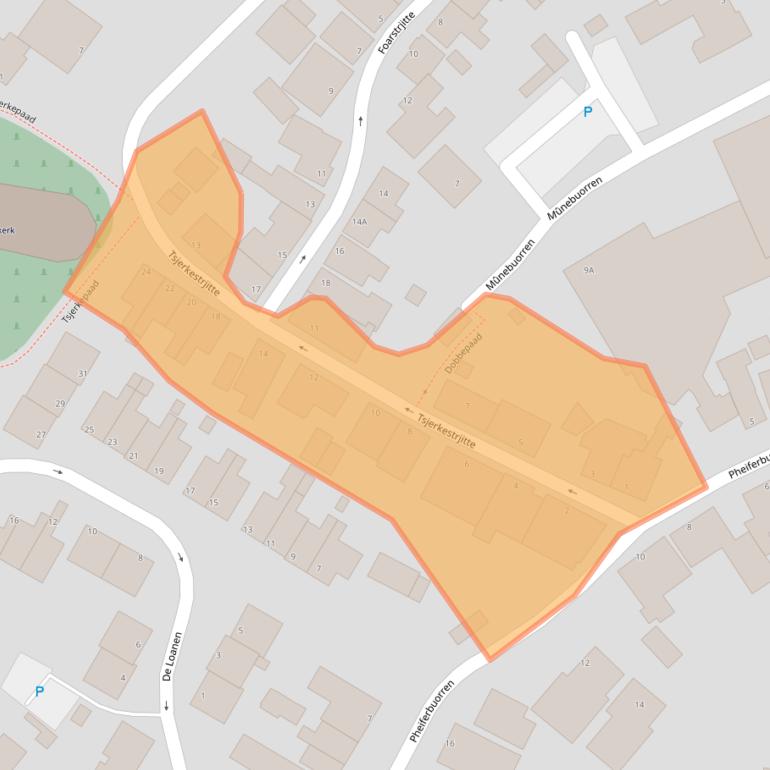 Kaart van postcodegebied 9133ME.