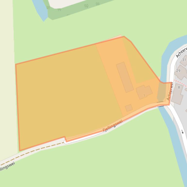 Kaart van postcodegebied 9135PP.