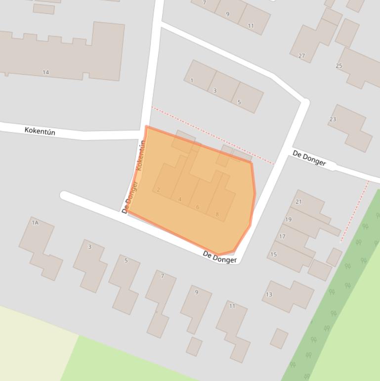 Kaart van postcodegebied 9136PP.