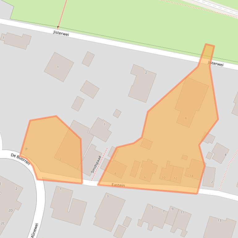 Kaart van postcodegebied 9136RC.