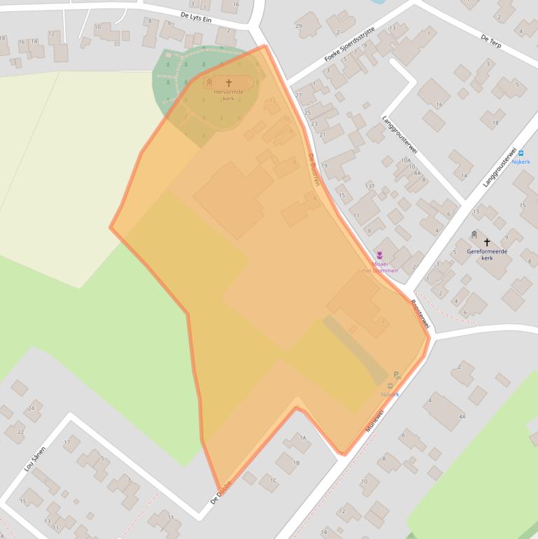 Kaart van postcodegebied 9137RR.
