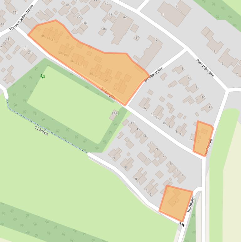 Kaart van postcodegebied 9141VG.