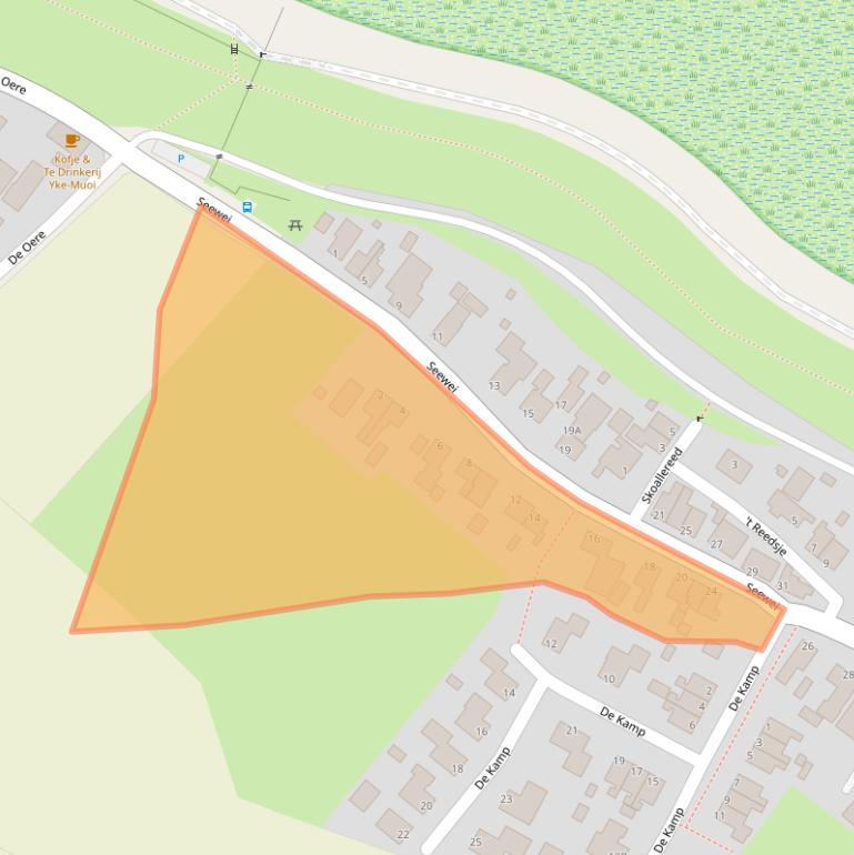 Kaart van postcodegebied 9142VS.