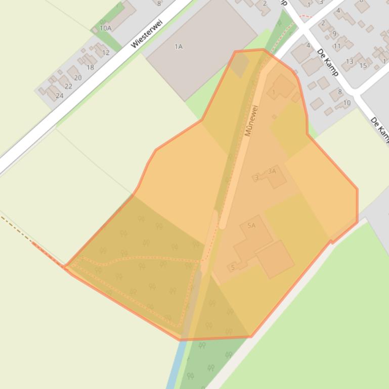 Kaart van postcodegebied 9143WL.