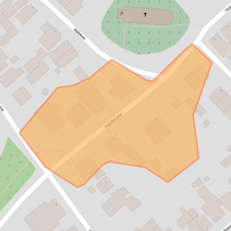 Kaart van postcodegebied 9143WS.