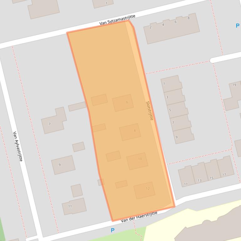 Kaart van postcodegebied 9145ST.