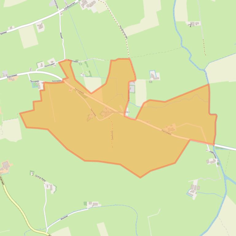 Kaart van postcodegebied 9146CE.