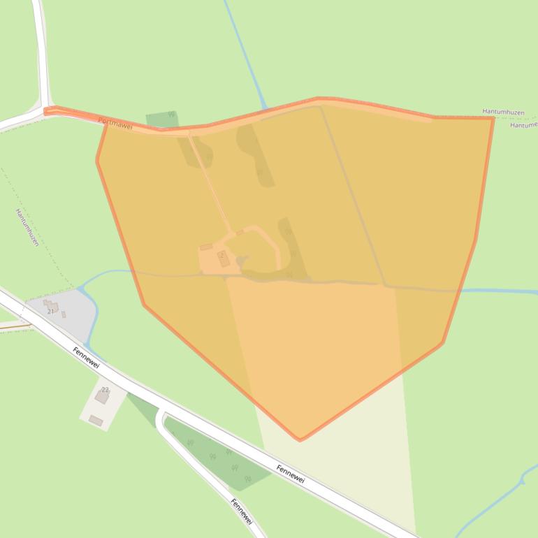 Kaart van postcodegebied 9146CG.