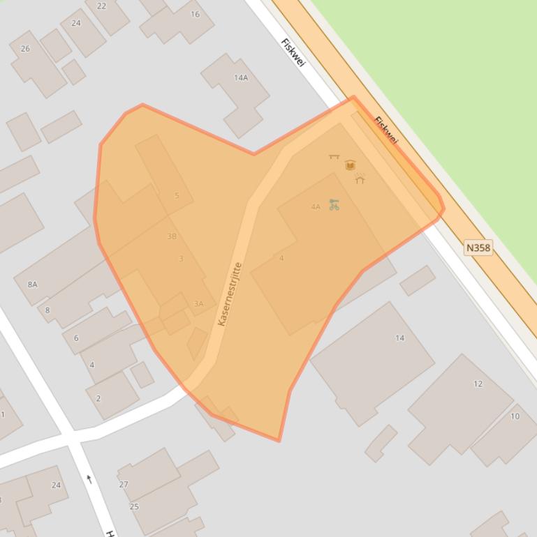 Kaart van postcodegebied 9151HT.