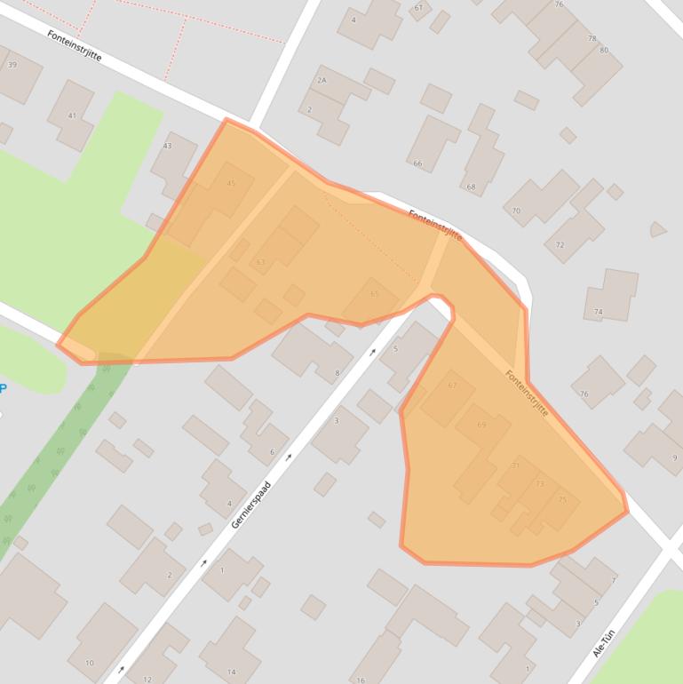Kaart van postcodegebied 9151JV.