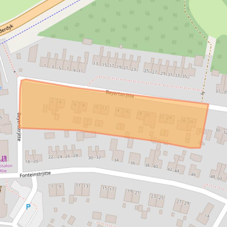 Kaart van postcodegebied 9151KH.