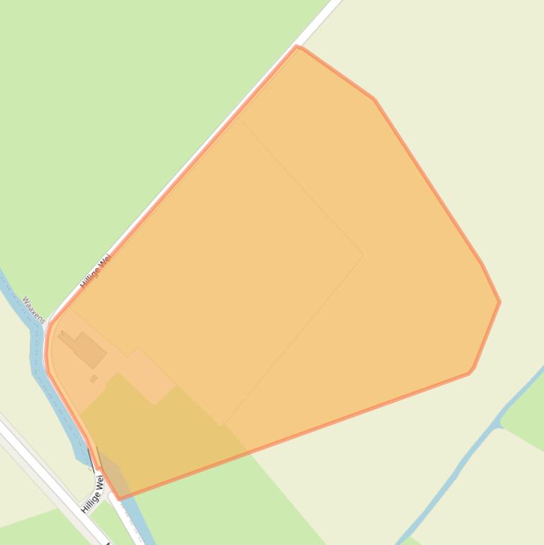 Kaart van postcodegebied 9152BE.