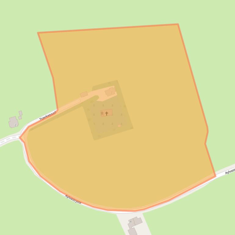 Kaart van postcodegebied 9156AH.