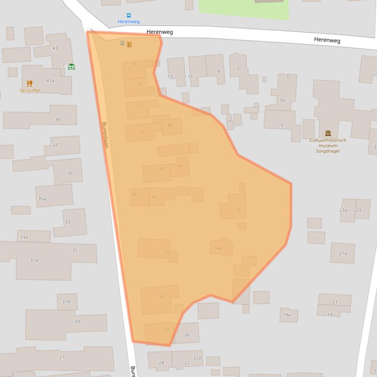 Kaart van postcodegebied 9161AL.