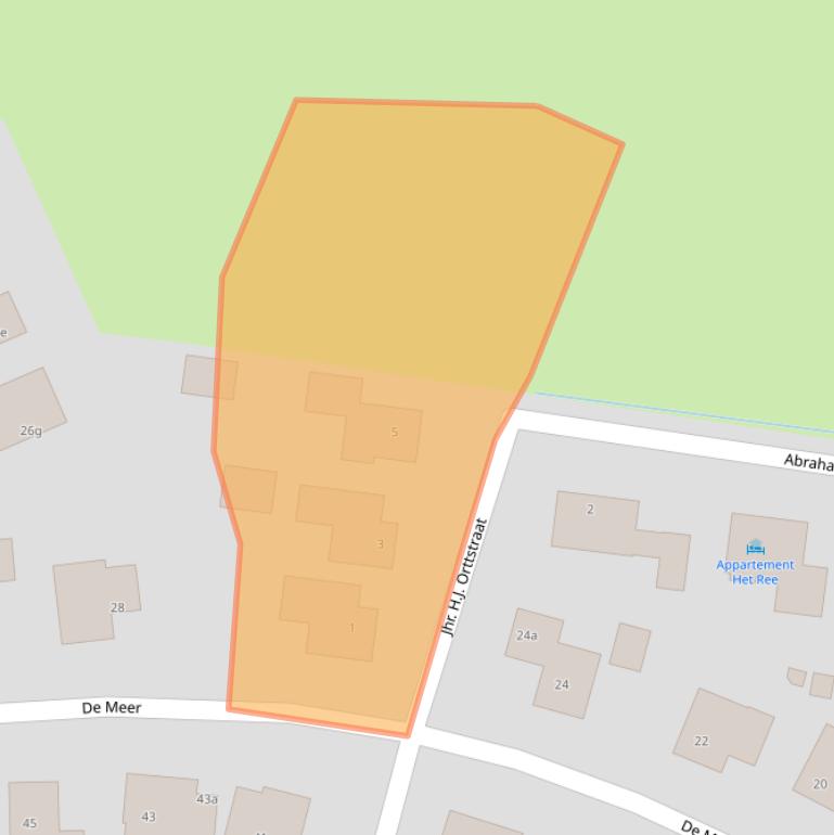 Kaart van postcodegebied 9161EA.