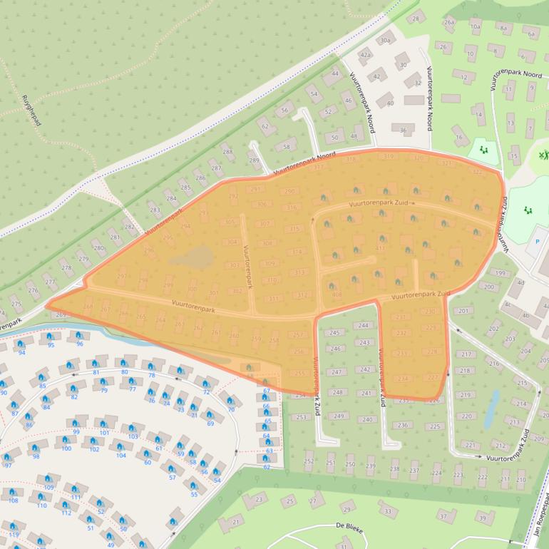 Kaart van postcodegebied 9161GA.