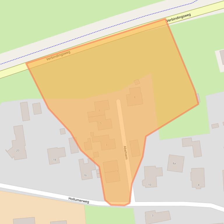 Kaart van postcodegebied 9162GC.