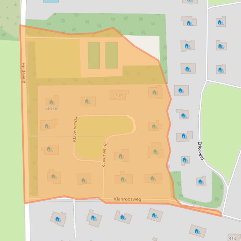 Kaart van postcodegebied 9162SM.