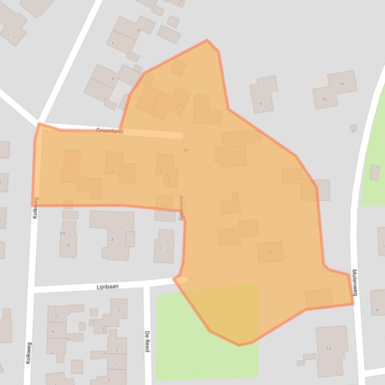 Kaart van postcodegebied 9163HM.