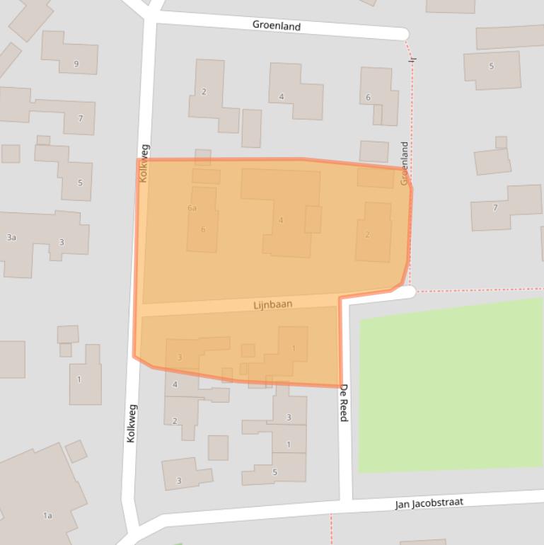 Kaart van postcodegebied 9163HN.