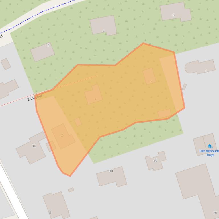 Kaart van postcodegebied 9166NM.