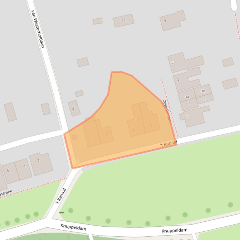 Kaart van postcodegebied 9166PA.